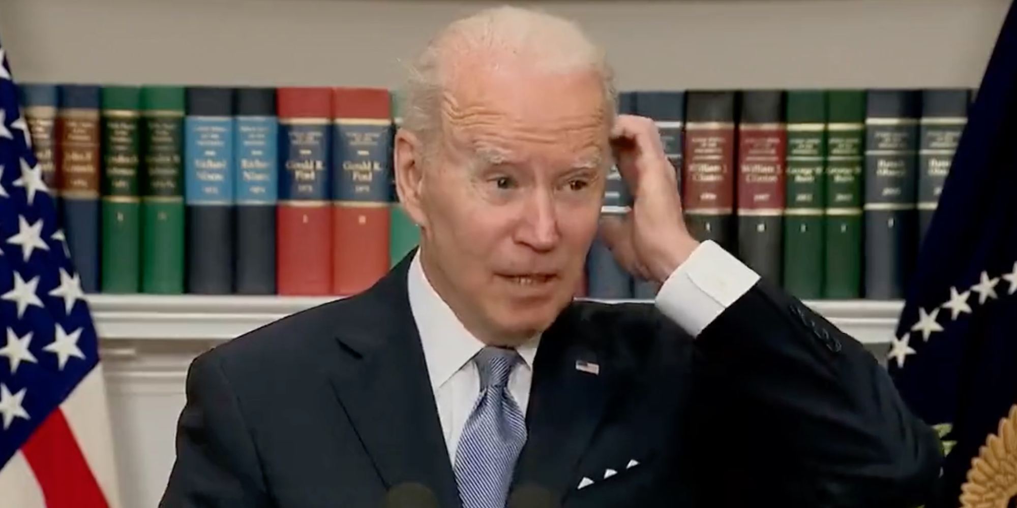 WATCH: Biden mixes up Title 42 and the lifting of airplane mask mandates