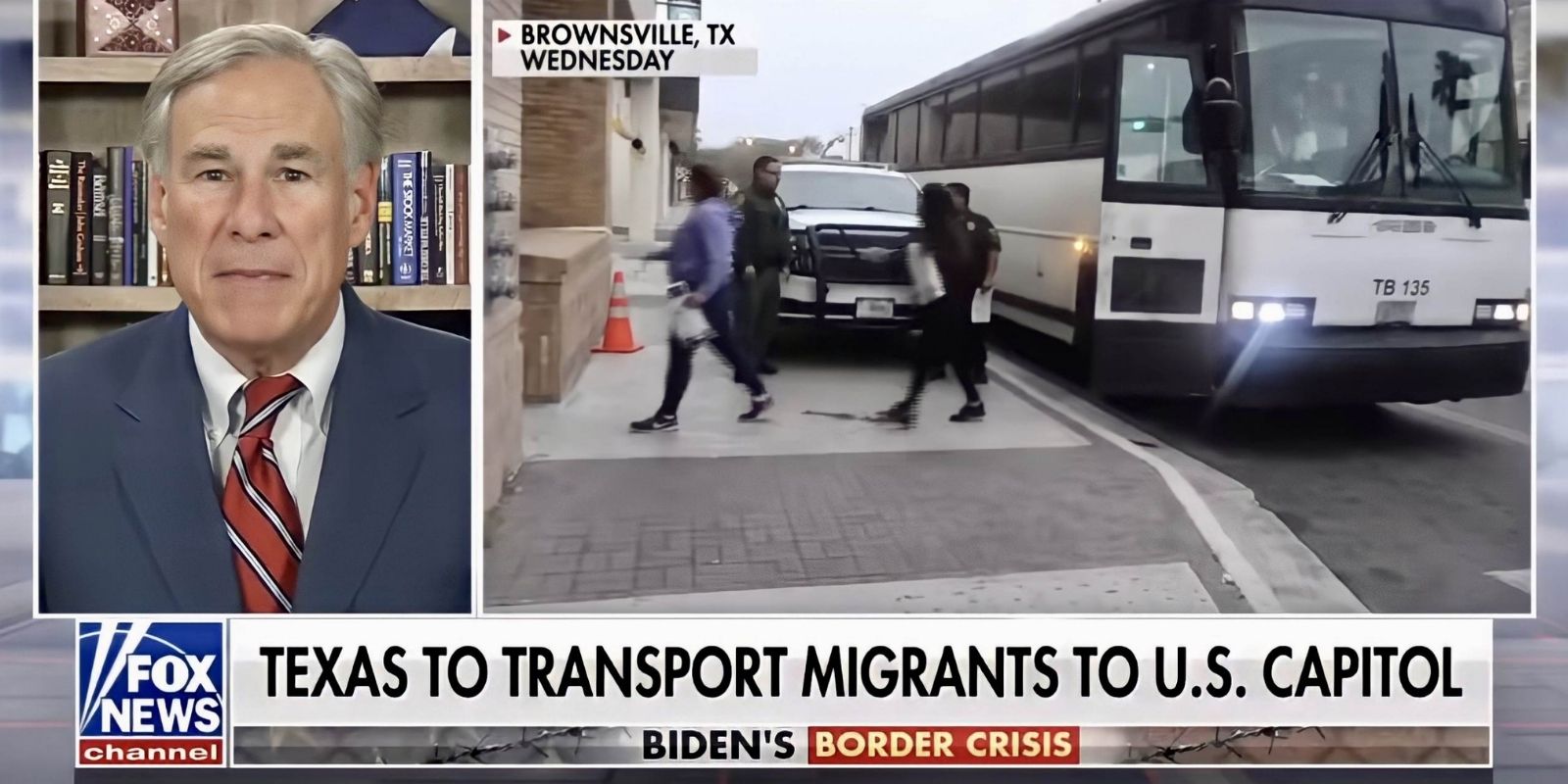 Texas dispatches buses to border to send illegal migrants to Joe Biden in Washington, DC