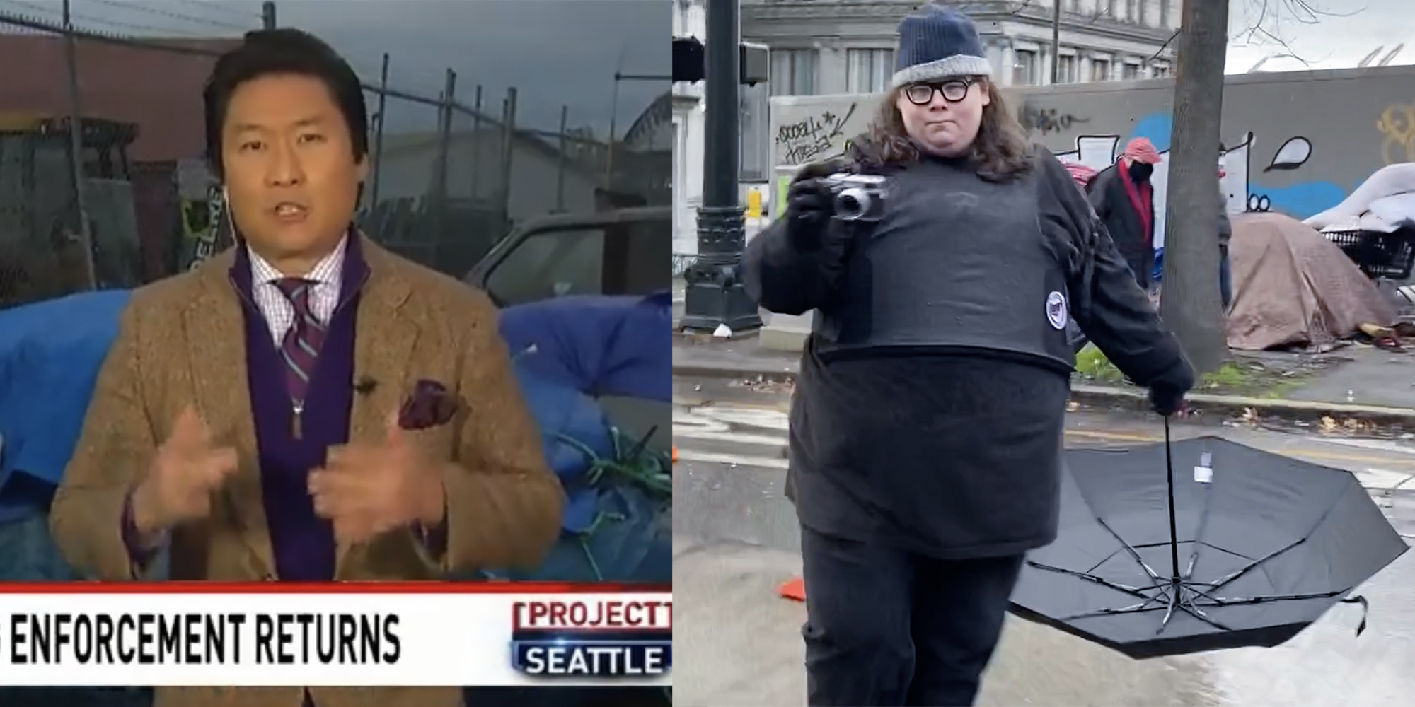 Seattle journalist threatened by Antifa and far-left extremists over his reporting on homeless encampments