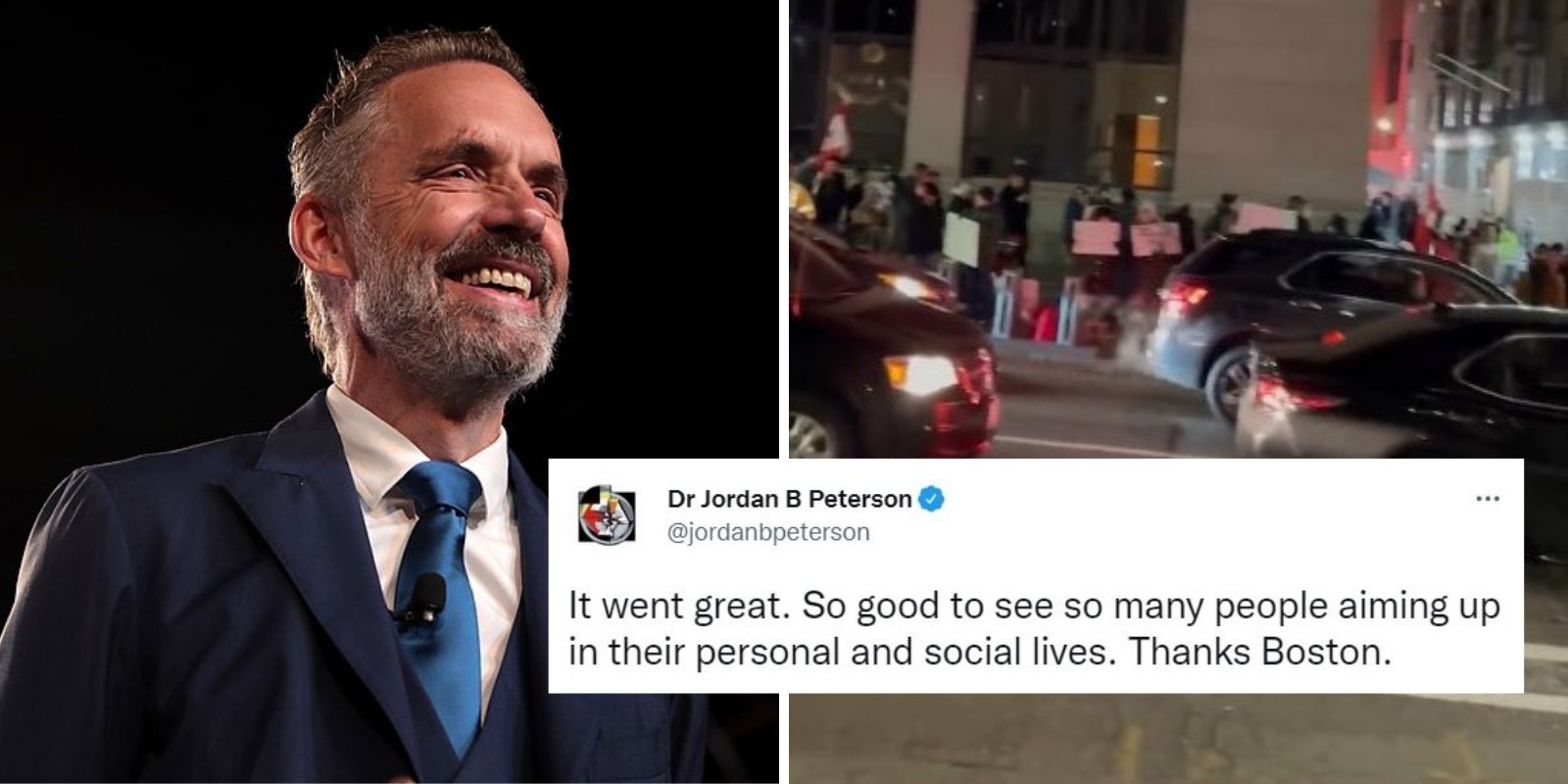 Antifa tries and fails to shut down Jordan Peterson event in Boston