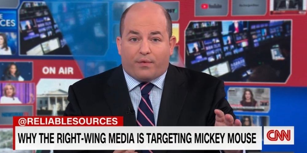 WATCH: CNN’s Brian Stelter defends Disney from pedophilia, grooming accusations
