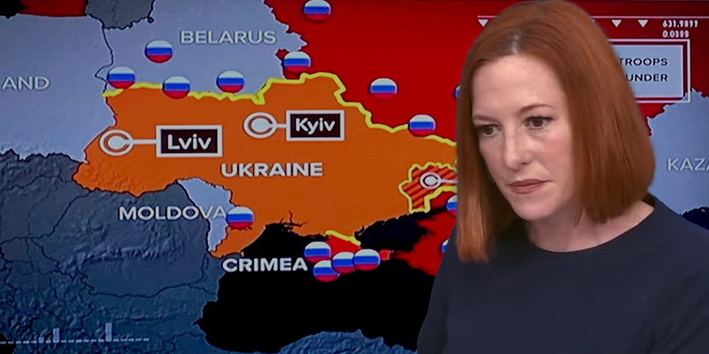 WATCH: Psaki claims 'Biden has rallied the world' to stand up to Putin