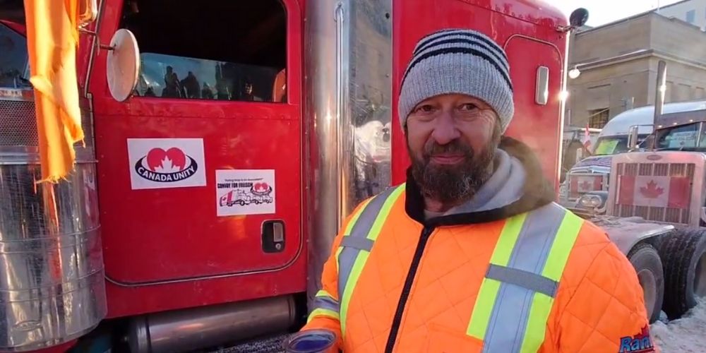 WATCH: Trucker says he's staying in Ottawa 'until Justin resigns or all mandates are lifted'