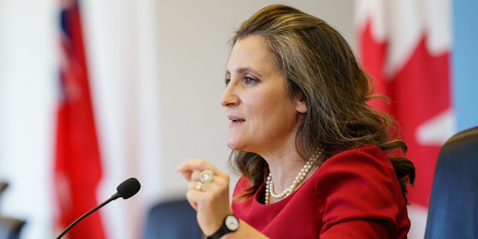 WATCH: Trudeau's Deputy PM mocks freedom protesters with frozen bank accounts