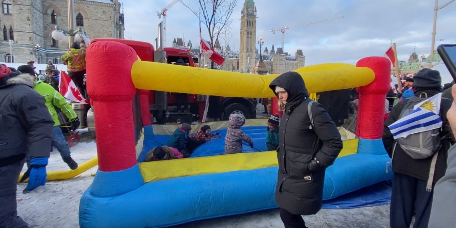 Families of freedom protesters report 'difficulty banking'