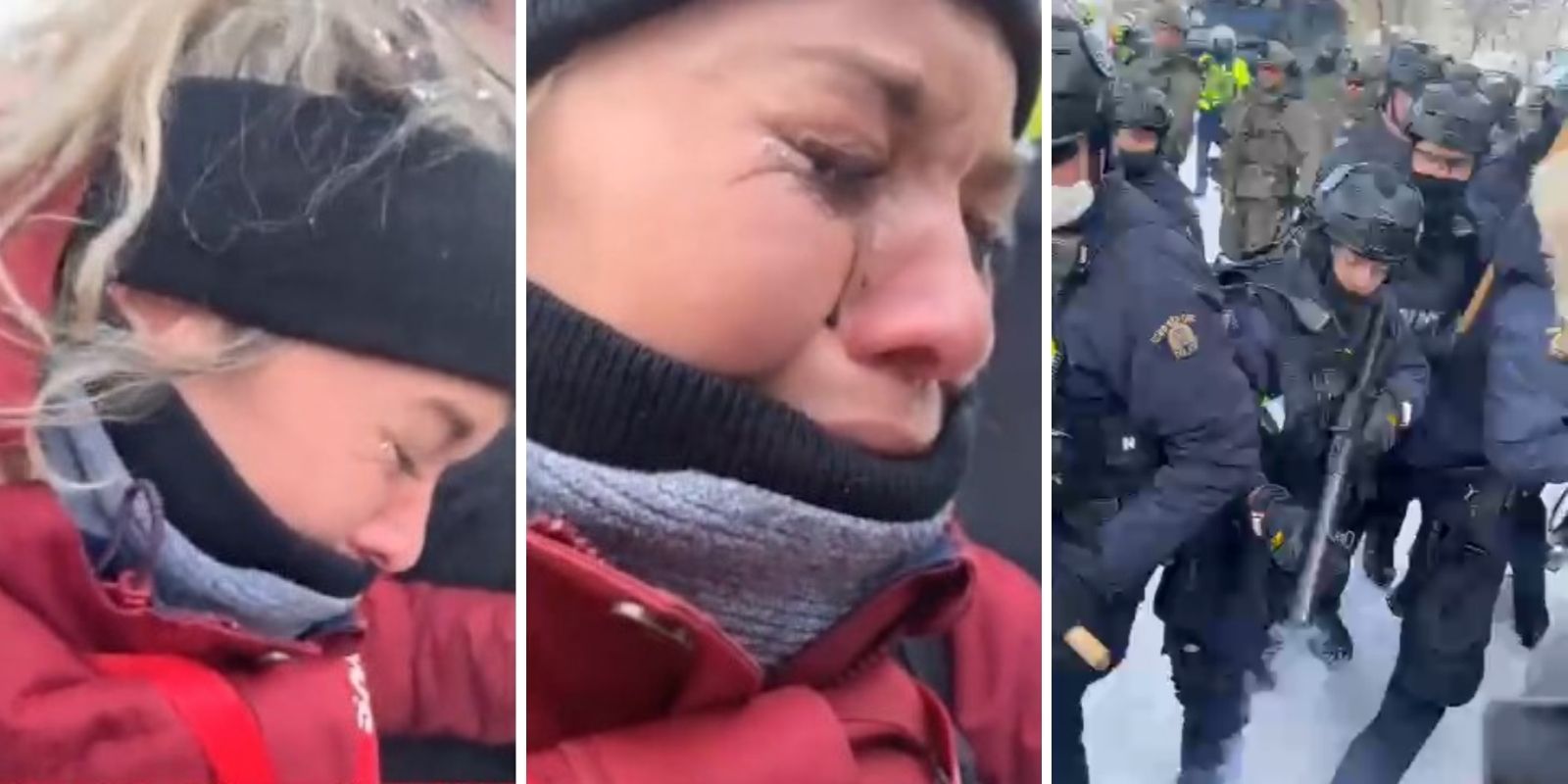 BREAKING: Rebel News journalist injured by police amid Trudeau crackdown on freedom protest