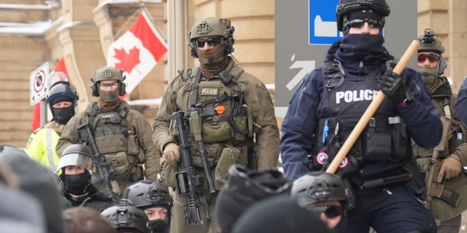 BREAKING: Police in Ottawa crack down on freedom protesters
