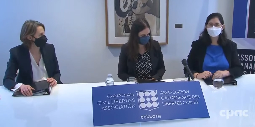 Canadian Civil Liberties Association announces lawsuit over Trudeau's Emergencies Act
