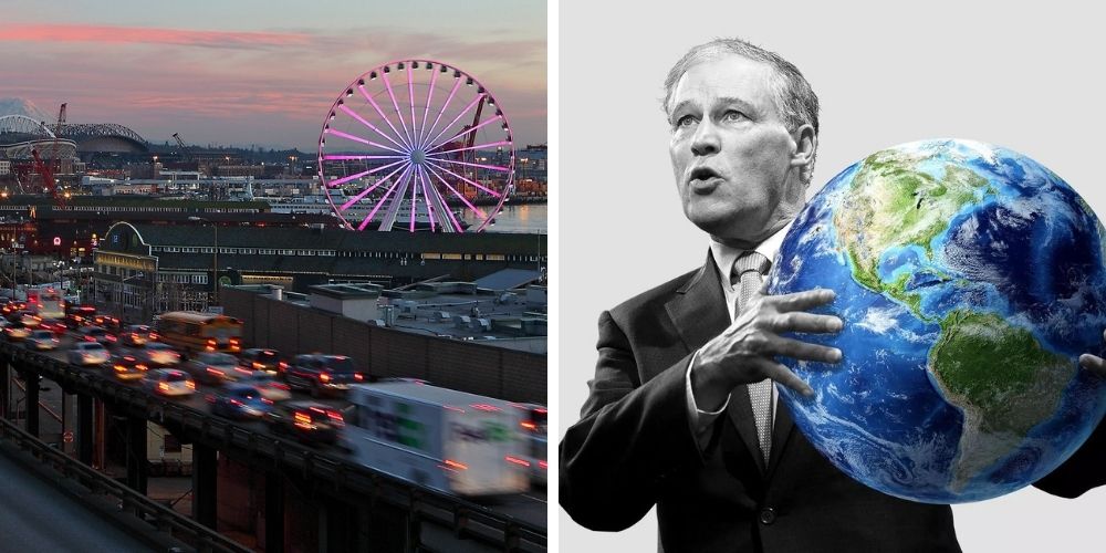 Gov. Jay Inslee signs Washington state bill to ban most non-electric cars by 2030