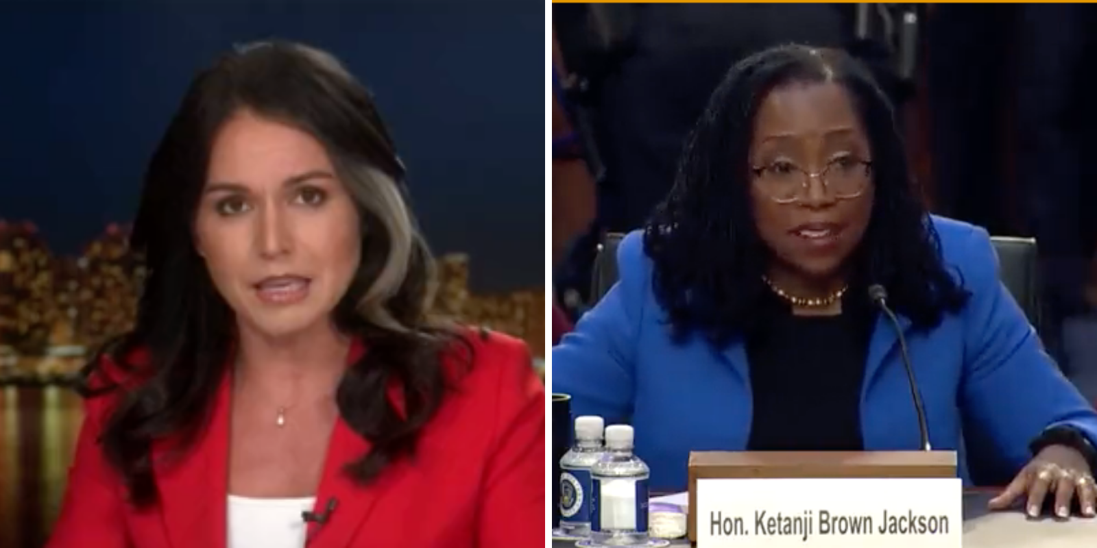 Tulsi Gabbard calls out 'hypocrisy and absurdity' of Ketanji Brown Jackson's refusal to define 'woman'