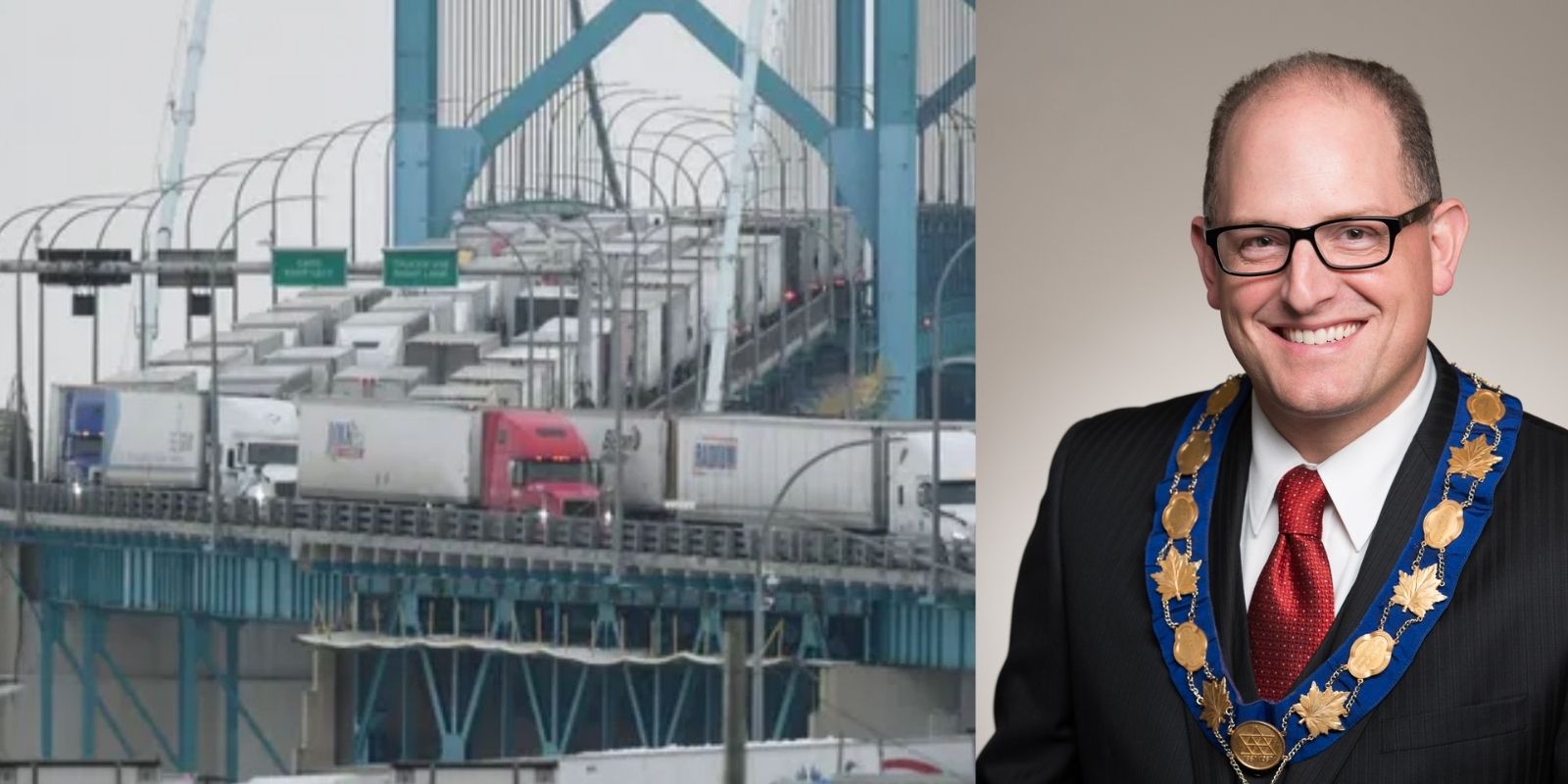 BREAKING: Windsor requests additional personnel be deployed to clear Ambassador Bridge blockade