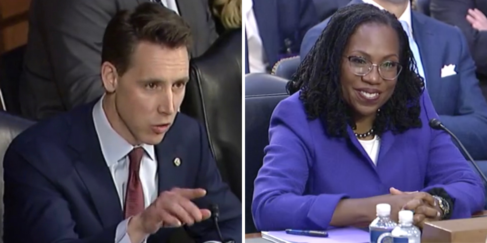 Josh Hawley grills Biden Supreme Court pick Ketanji Jackson on her lenient sentences for child porn purveyors