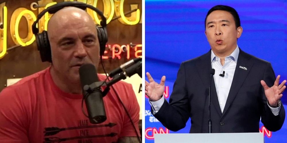 Joe Rogan Experience #1245 - Andrew Yang Andrew Yang posts then deletes tweet defending Joe Rogan against