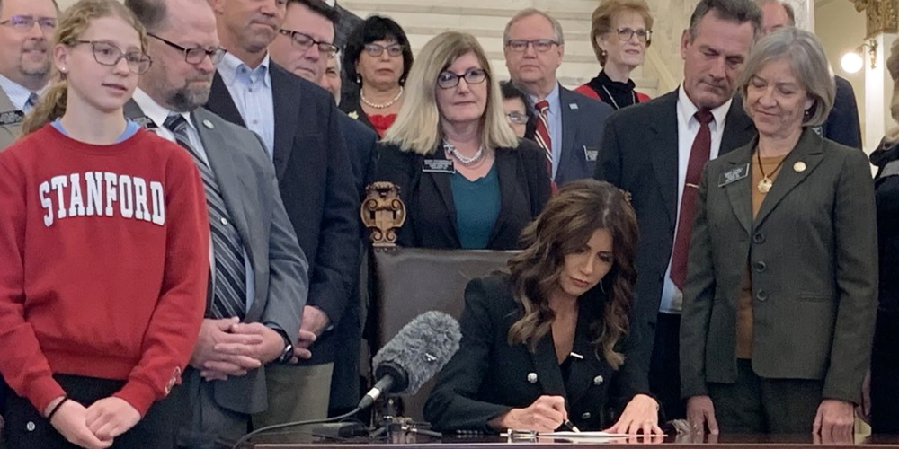 South Dakota bans biological males from women's and girls' sports