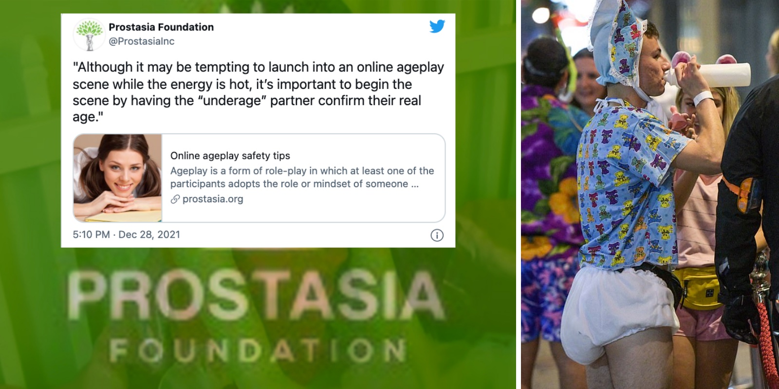 Pedophile advocacy group explains how to go about 'age play'