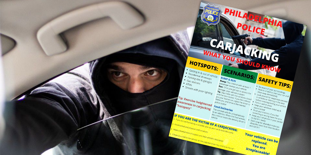 Philadelphia police release guide to surviving carjackings as crime skyrockets