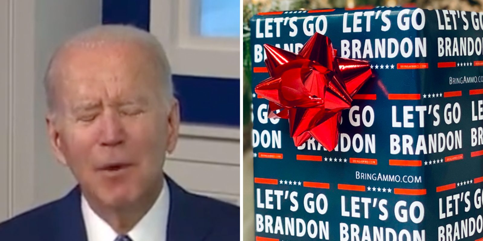 BREAKING: Biden says 'Let's go Brandon, I agree' during Christmas call with kids and parents