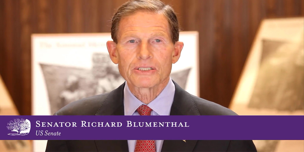 Senator Blumenthal gives speech to Communist Party group, stresses importance of Biden's 'Build Back Better'