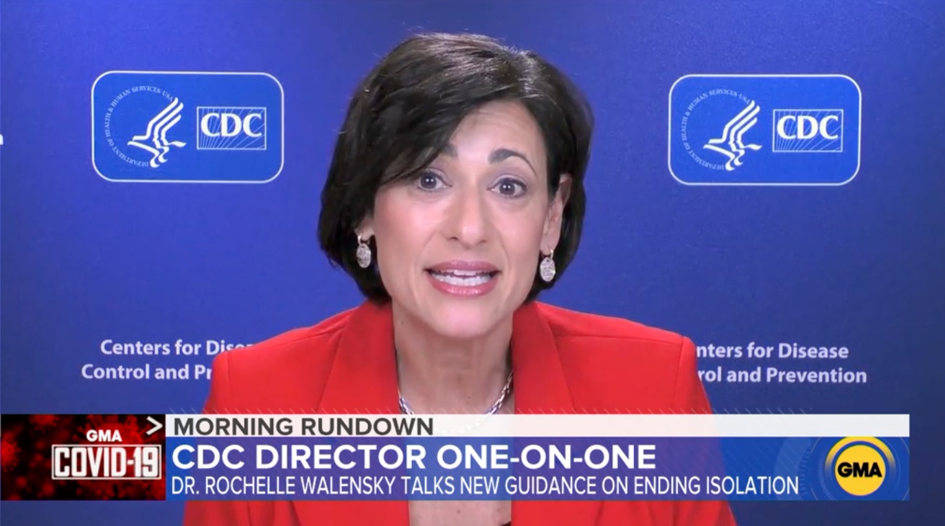 CDC Director cites study saying 75 percent of vaccinated people who died from COVID had at least four comorbidities