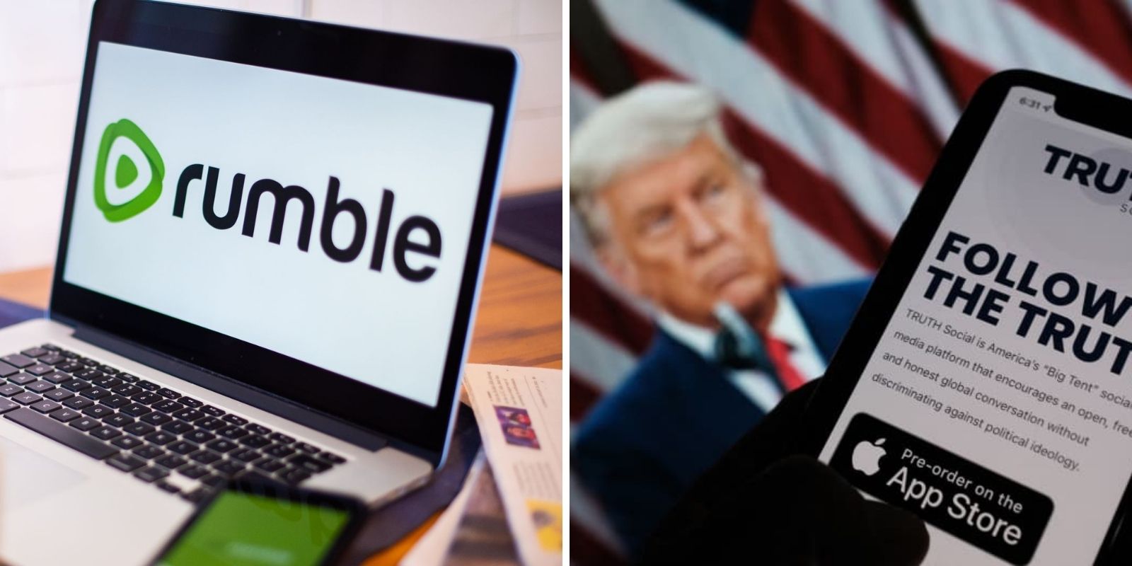 BREAKING: Trump's new media platform and Rumble have distribution deal
