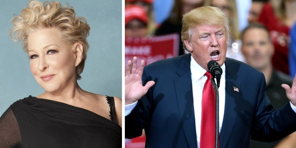 Bette Midler calls for Trump to be arrested for attempted murder, says he tried to infect Biden with COVID-19