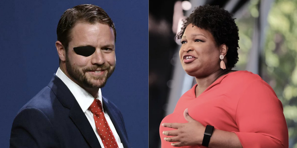 Dan Crenshaw reacts to Stacey Abrams gubernatorial bid: 'I thought you said you were already the Governor'
