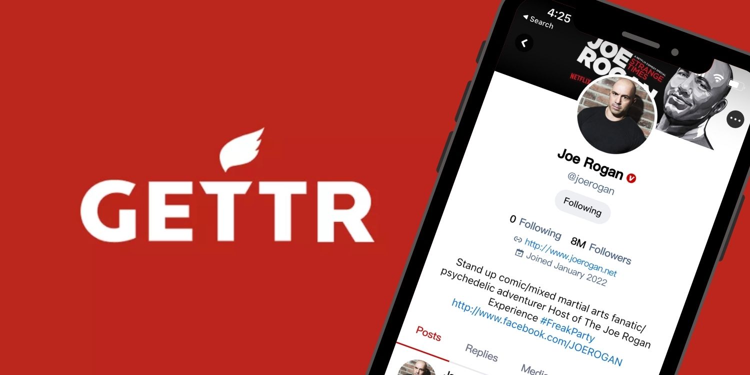 Half a million sign up on GETTR after Joe Rogan joins platform