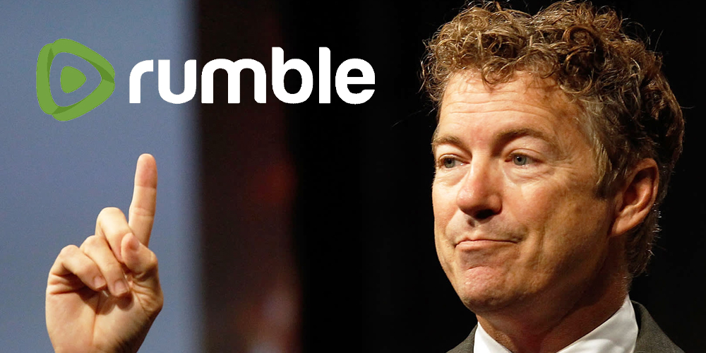 Rand Paul quits YouTube, urges followers to join him on Rumble
