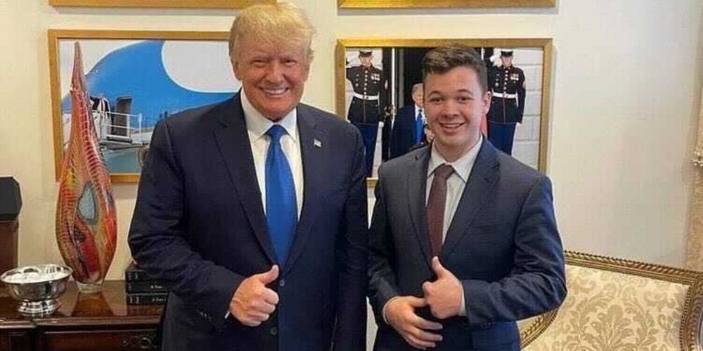 WATCH: Trump says he met with Kyle Rittenhouse, calls him a ‘nice young man’