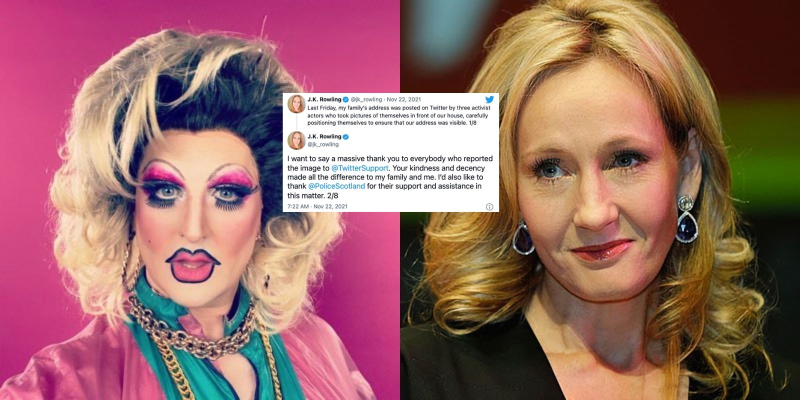 JK Rowling speaks out after trans activists dox her