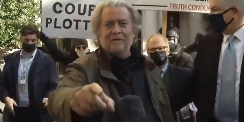 Bannon pleads not guilty to contempt charges in legal battle against Pelosi's Jan 6 committee