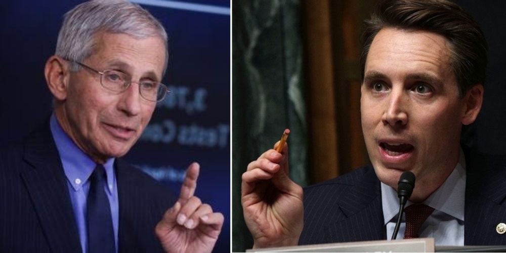 BREAKING: Josh Hawley demands Fauci's resignation, and that he 'face a congressional inquiry' into Wuhan funding