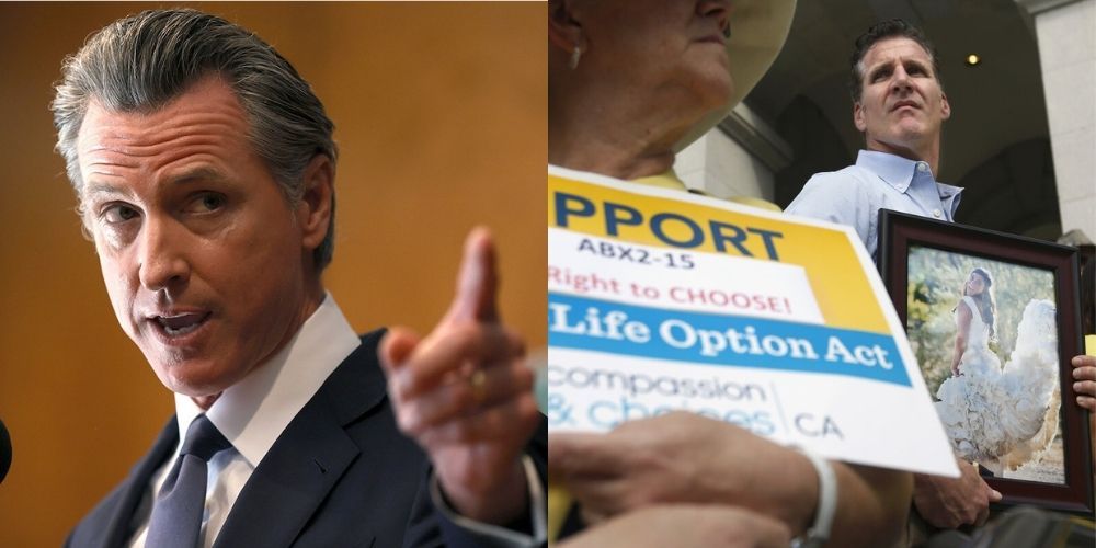 Newsom signs bill dropping assisted suicide waiting period in California from 2 weeks to 48 hours