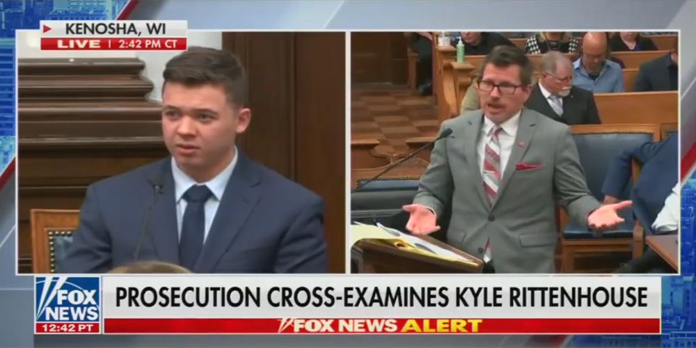 Prosecution questions right of self-defense when Rittenhouse went to put out fires