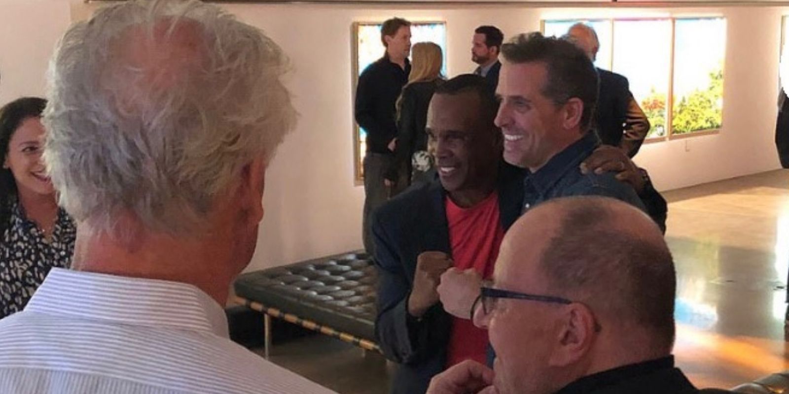 Hunter Biden hosts LA art show displaying his own artwork