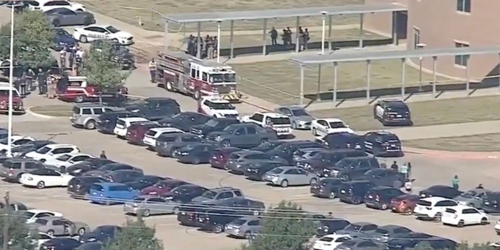 BREAKING: Shooter opens fire at Texas high school, suspect 'armed and dangerous'
