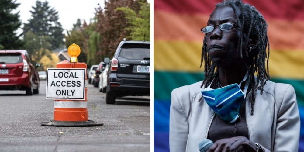 Portland to use traffic barrels as a solution to high-speed shootings rather than refunding police