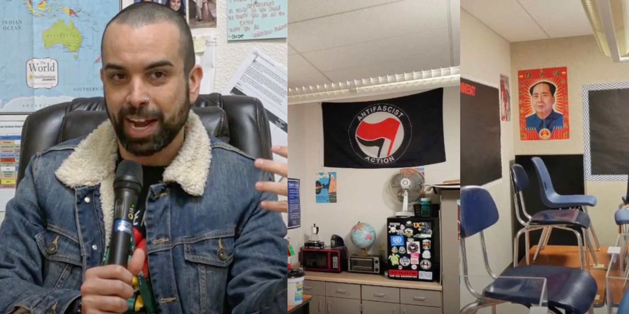 Shocking undercover video reveals Antifa high school teacher admitting to indoctrinating students
