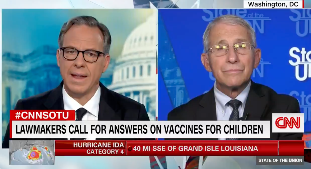 WATCH: Fauci promotes Covid-19 vaccine mandate for school children as a 'good idea'
