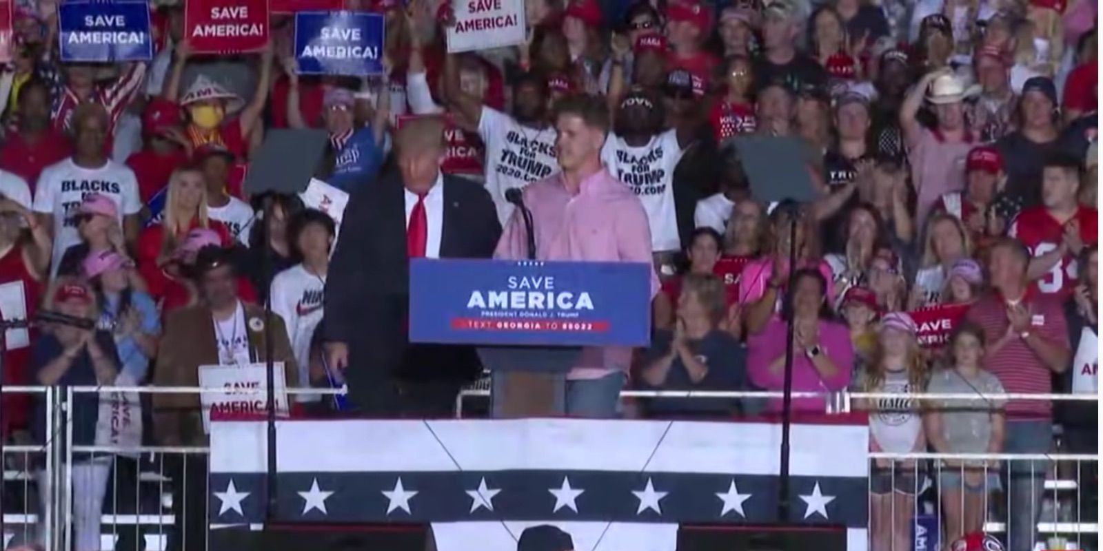 BREAKING: Marine who saved baby from Kabul airport under investigation after appearing at Trump rally