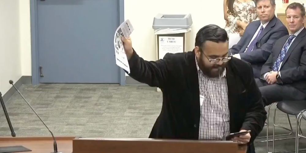 Man slams Orange County school board for ethnic studies 'trojan horse' ushering in 'gender indoctrination'
