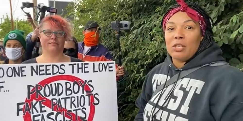 WATCH: Black mother confronts Antifa after her children were assaulted at prayer gathering