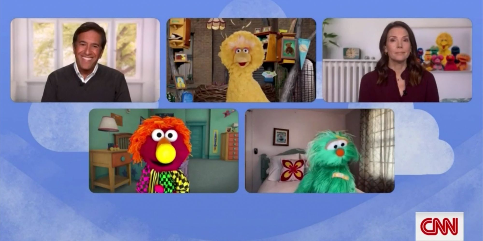 V IS FOR VACCINE: CNN and Sesame Street host town hall encouraging kids ages 5 to 11 to get vaccinated
