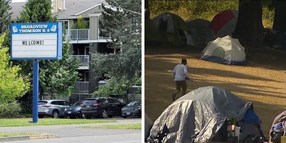Enrollment drops at Seattle public school that houses violent homeless encampment