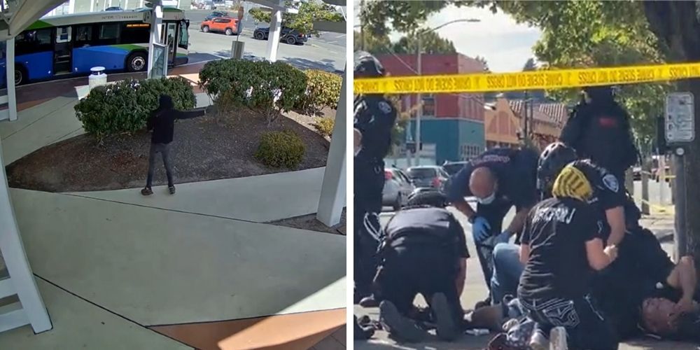 Olympia man arrested after being caught on camera shooting at Proud Boy member in Olympia, WA