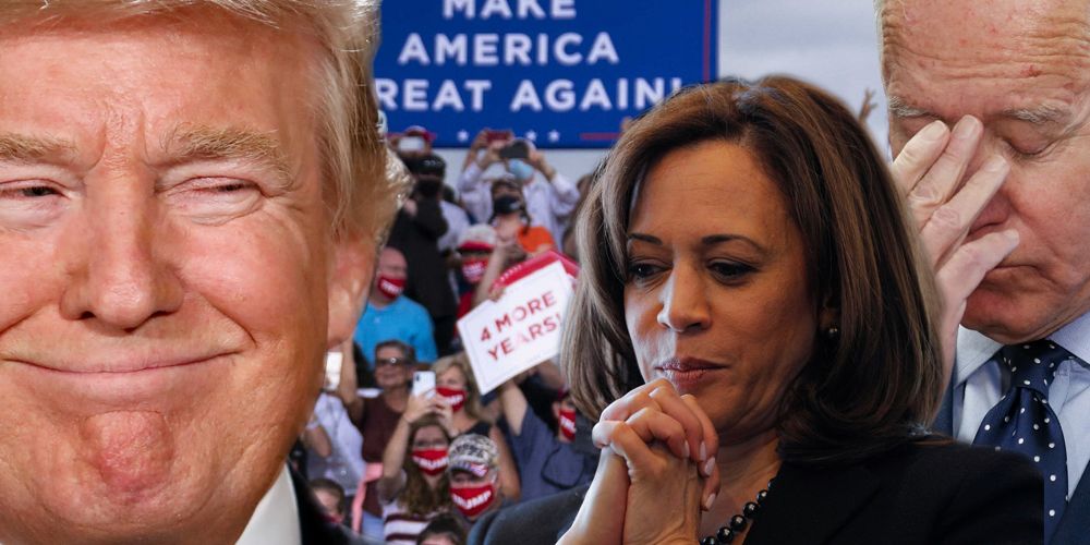 POLL: Trump has ten-point lead over Biden, Harris in potential 2024 election bid