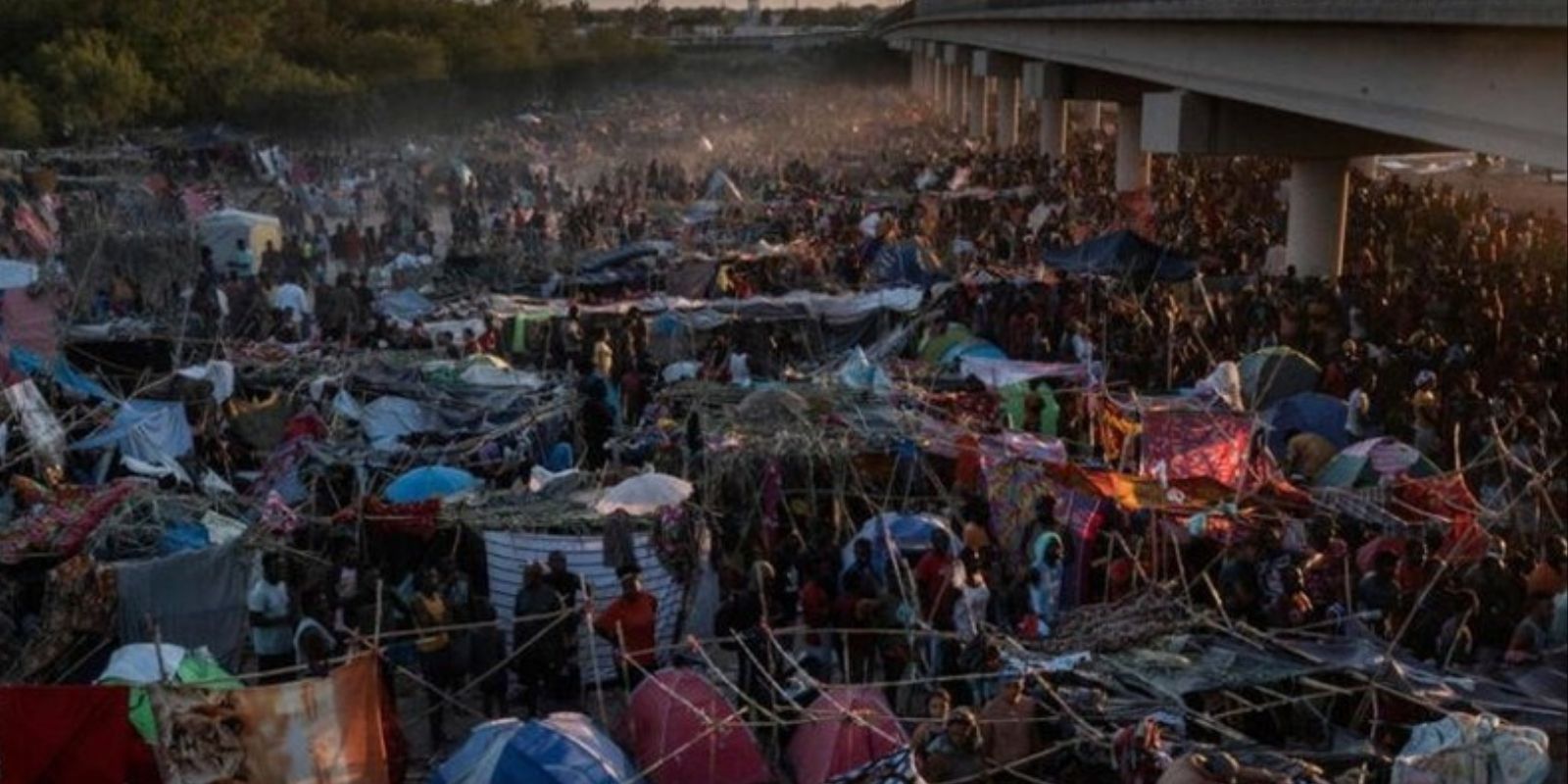 Haitian migrants at Del Rio border were living, working in Chile, Brazil before Biden 'opened the border'
