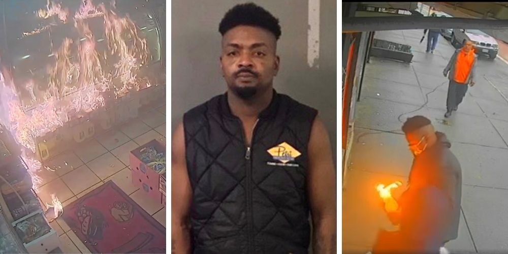 WATCH: Shocking firebombing of Brooklyn deli, suspect in custody