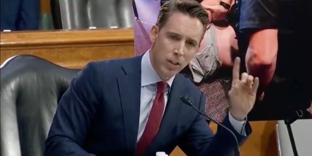 WATCH: Josh Hawley demands AG Garland resign for 'weaponizing' the DOJ against parents