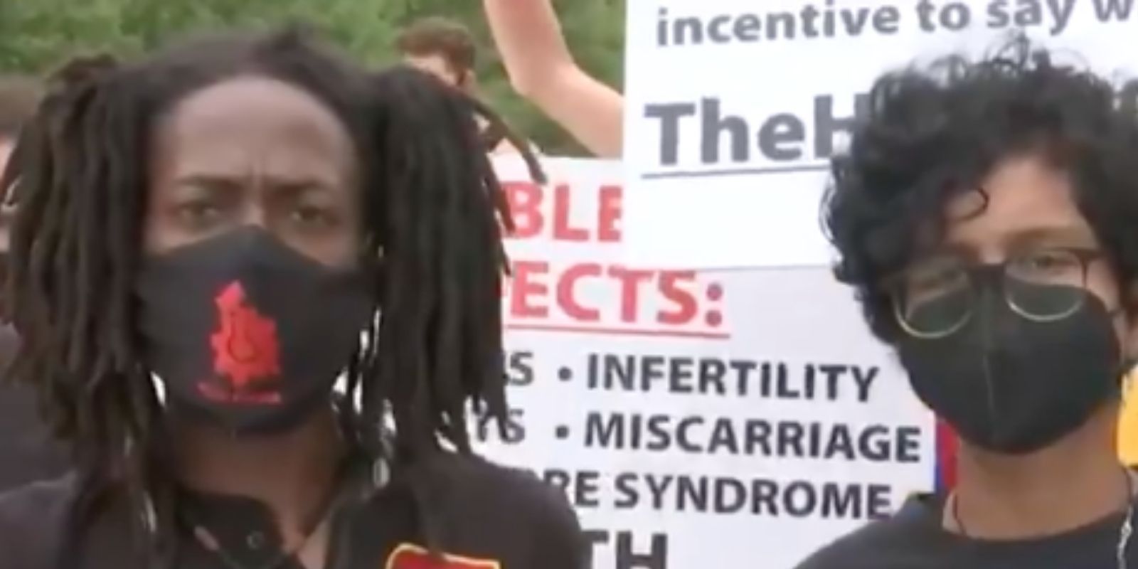 WATCH: Nicki Minaj fans protest CDC headquarters in Atlanta